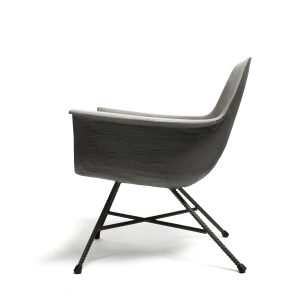 fauteuil beton pieds fers a beton lyon beton