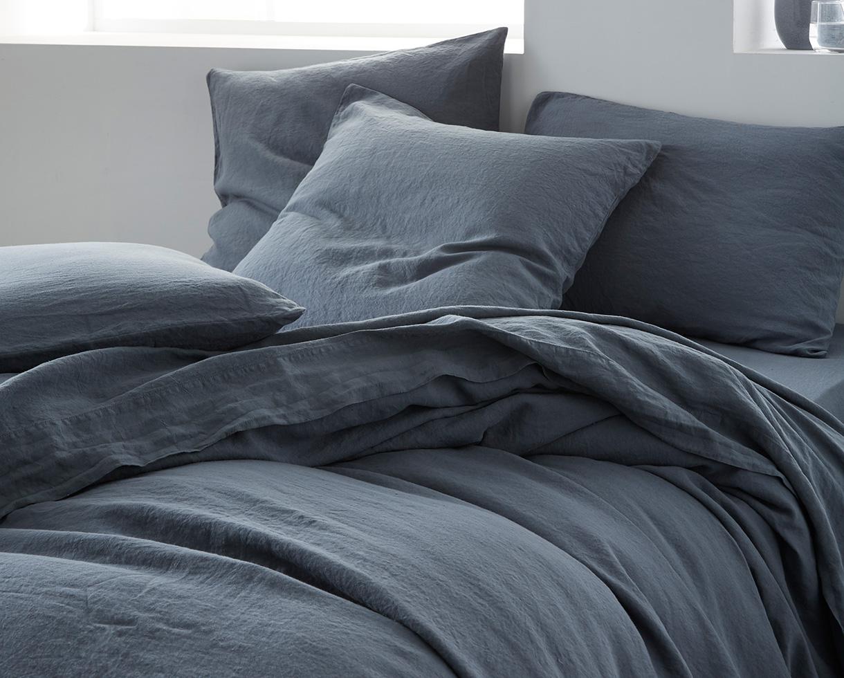 housse de couette en chanvre biologique - chanvre français, 100% récolté,tissé, et confectionné en France. couleur chanvre