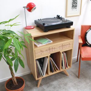 Meuble pour platine vinyle