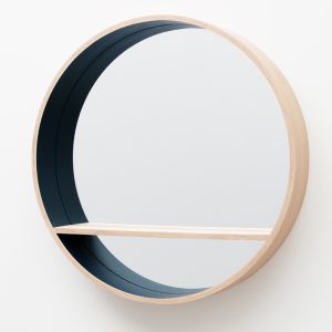 grand-miroir-console-rond-en-bois-design