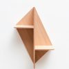 Etagère en bois massif avec fond chene naturel Kim Drugeot Manufacture pour L'INATELIER Nantes Design et artisanat français- GENERIQUE