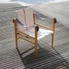 Fauteuil en lin bois et cuir Temps libre F2 _Linatelier_Nantes_situation_exterieur