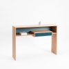 Console_chene massif_mixage_drugeot manufacture_L'Inatelier_Nantes_Boutique déco_bureau_décorationintérieur_personnalisable_tiroir_bois_meuble d'appoint