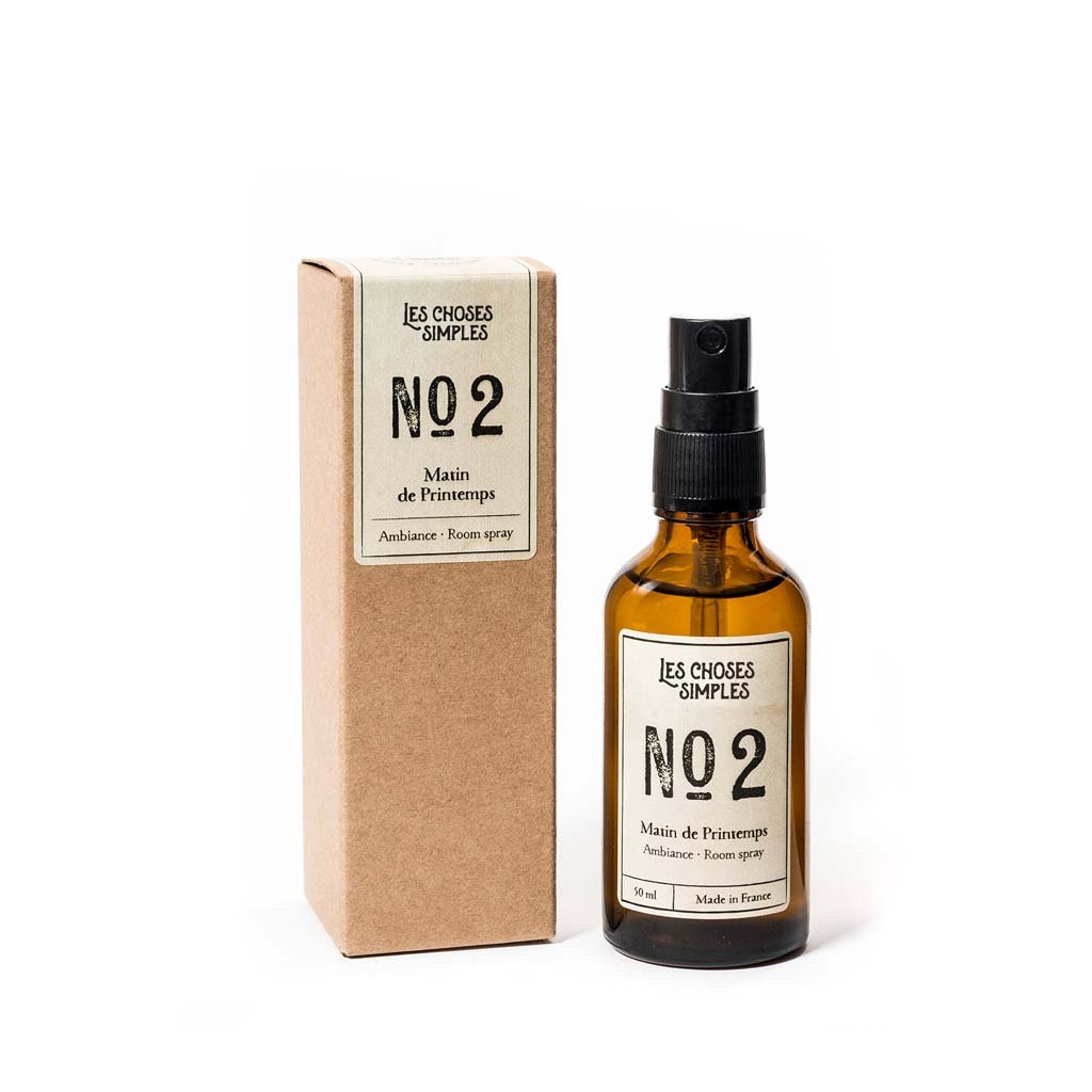 Spray N°2 - Les choses simples - Matin de printemps - 500ml - Parfum d'ambiance_L'Inatelier_nantes_boutique déco_pin_camphre_lavande_décoration_interieur_salon_salle de bain_rideau_made in france_provence_entretien_fragrance