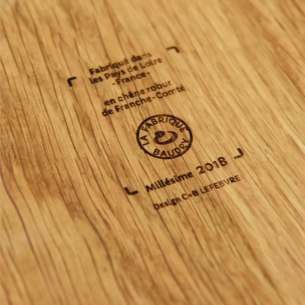 grand messidor - planche - Le regal - bois - linatelier - made in france - design