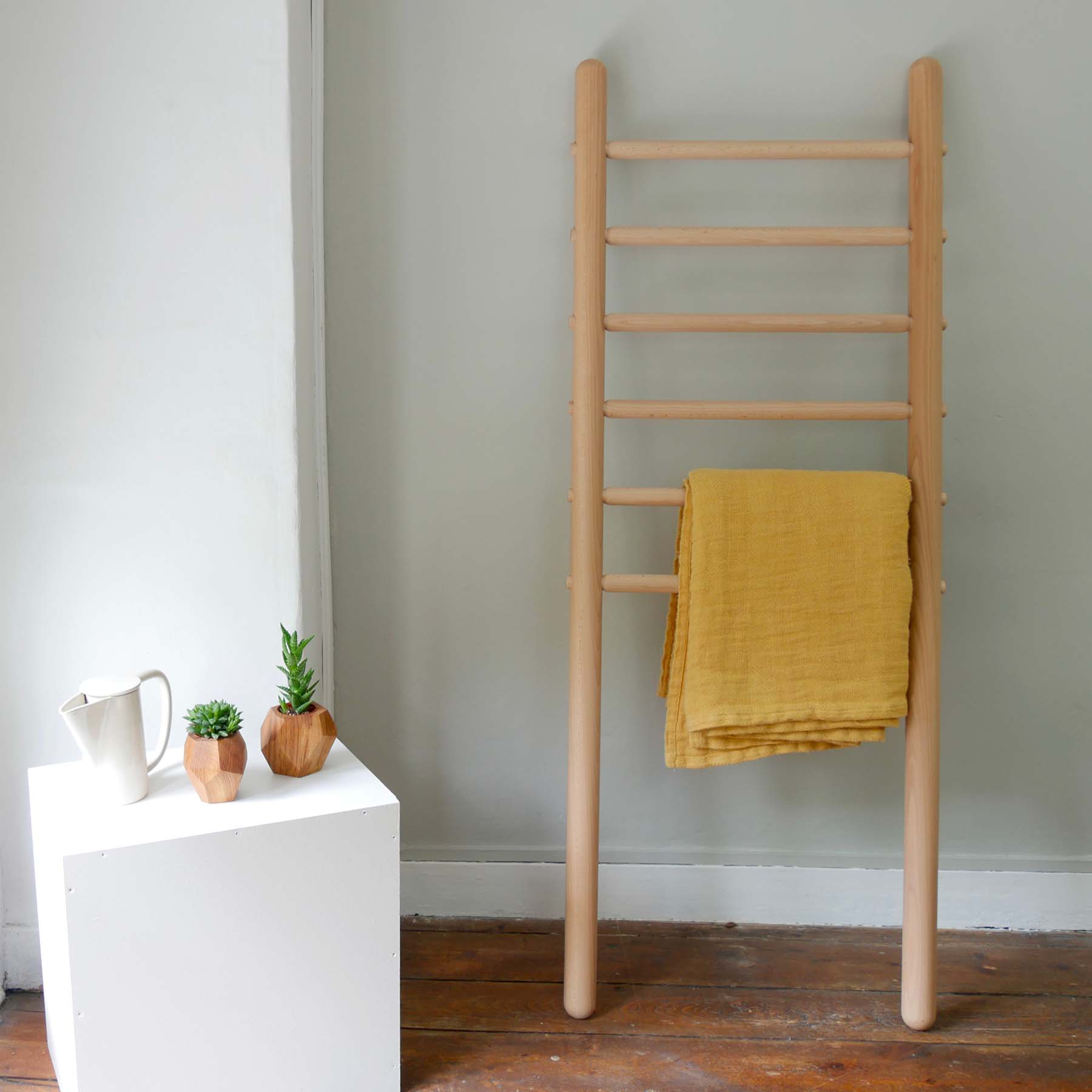 temps libre_échelle en bois_ bois_L'inatelier_Virginie Lobrot