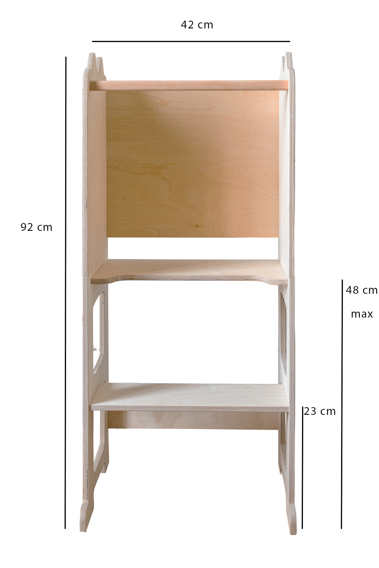 tour-montessori-tout-d'observation-bois-tableau-craie-enfant-meuble-boogy-woody-l'inatelier-made-in-france-nantes-éducation-ludique-décoration-cadeau-noêl-intérieur-dimensions-face