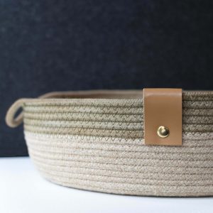 Panière en chanvre