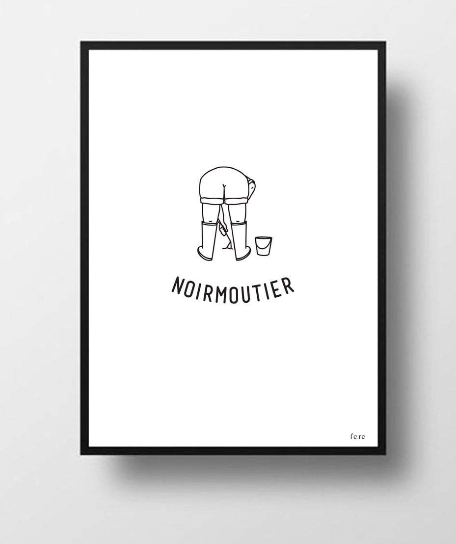 Affiche Noirmoutier - FERE