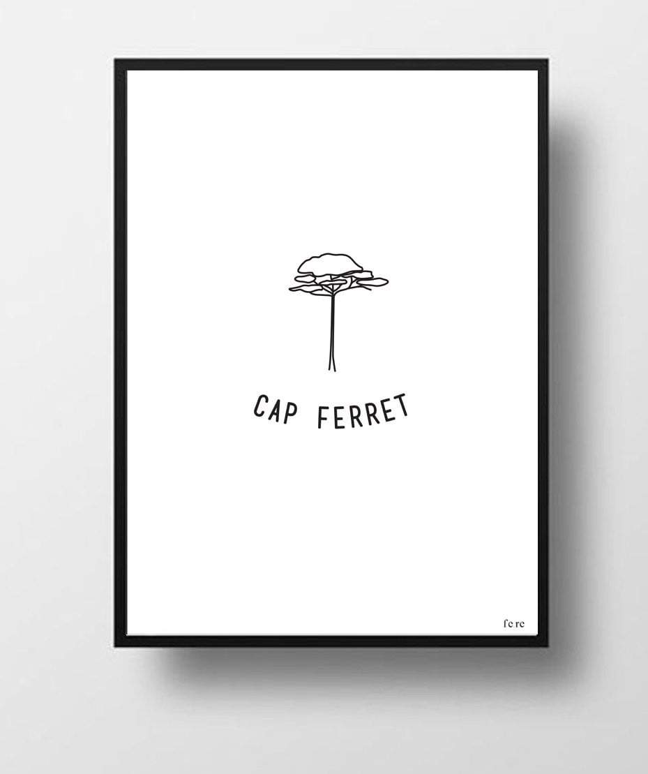 Affiche Cap Ferret - FERE