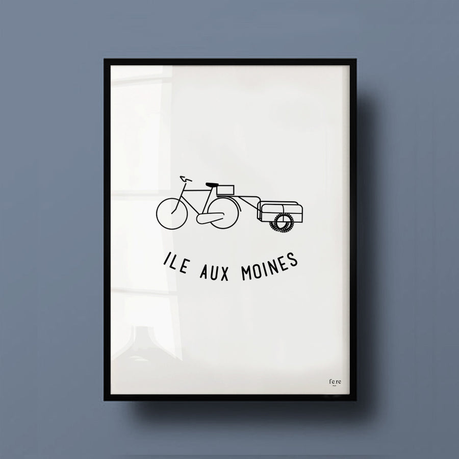 Affiche Ile aux Moines - FERE – Image 2