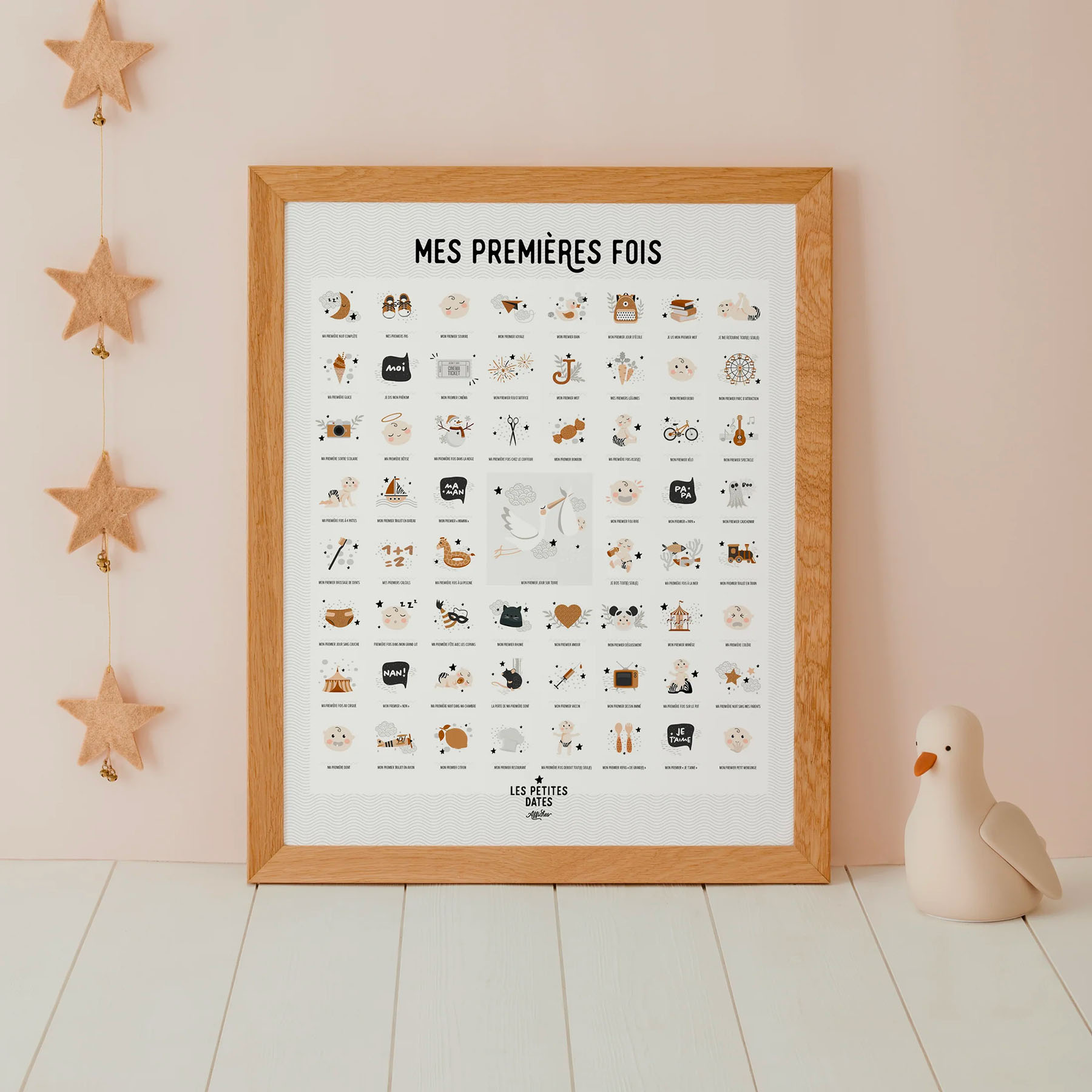 Affiche enfant - Mes premières fois