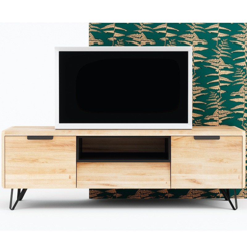 meuble-tv-bliss-en-chene-massif-by-cactus_nantes_salon_linatelier_made-in-france-mise en scene