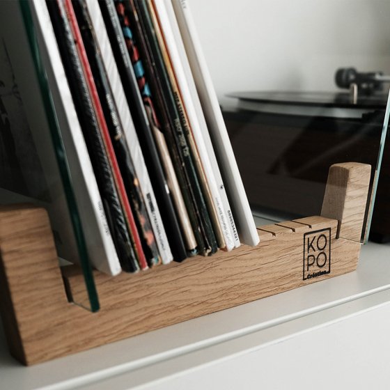 rangement-vinyles-disque-support-déco-décoration-bois-verre-KOPO-Nantes-L'INATELIER-design-vintage-détail disques