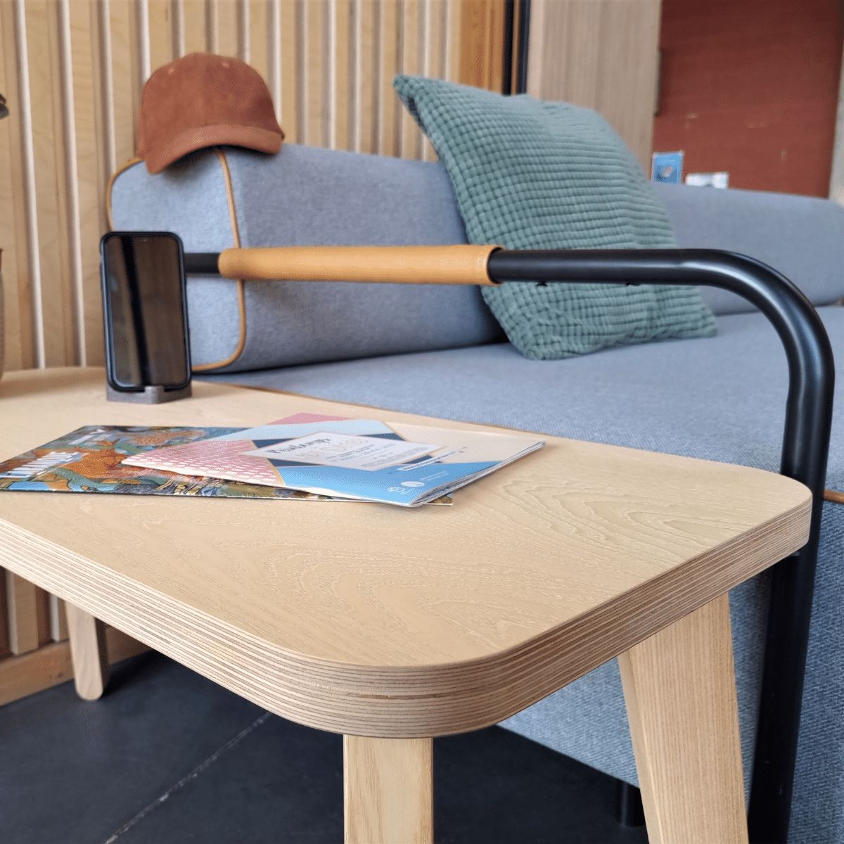 Banc bois JOMON Naturel – Image 4