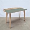 bureau-bois-et-plateau-de-couleur-vert-olive-yosemite-skog-linatelier-disponible à Nantes-déco