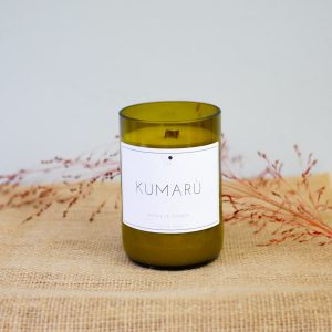 Bougie-verre-recyclé-vanille-tonka-kumaru
