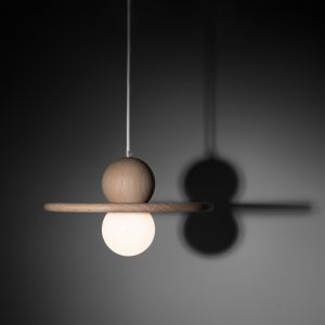 suspension bois-rosace-plafond-cable-blanc-drugeot manufacture-made-in-france