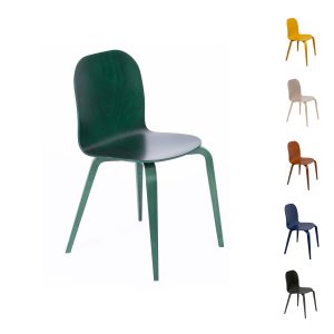 Chaise colorée en bois - CL10 B