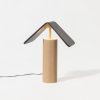 Petite lampe en bois- à poser- cabane- drugeot manufacture-nantes-luminaire-zoom