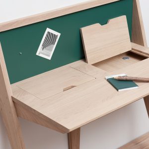 Bureau console en bois COMPAS - Drugeot