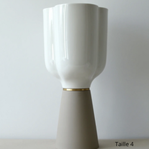 Lampe à poser en porcelaine